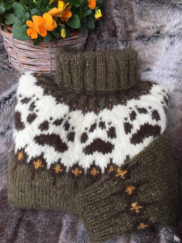 VILLMARKSGENSEREN highland green - garnpakke