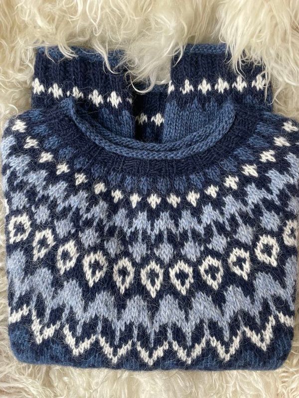 Riddari ocean blue - garnpakke