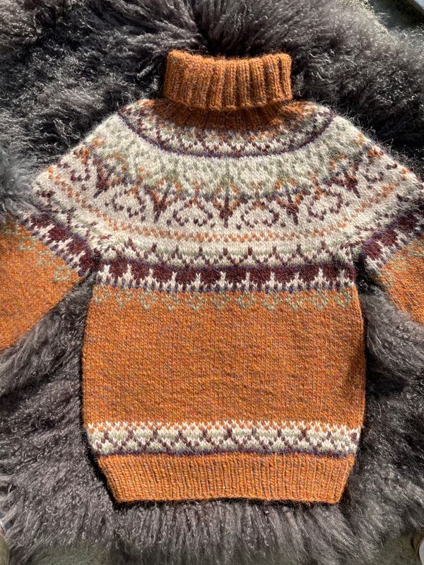 ALASUQ POLAR amber heather - garnpakke 