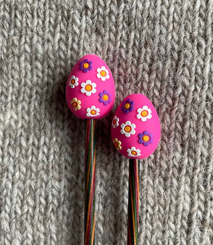 Maskestopper Påskeegg rosa