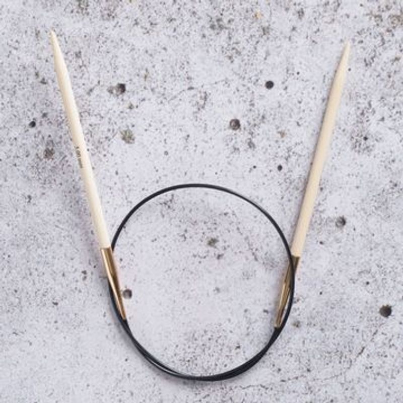 KnitPro Bamboo rundpinne 40 cm 5.0 mm