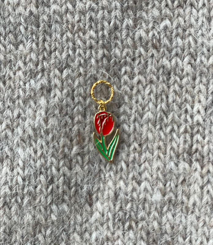 Tulipan rød m ring