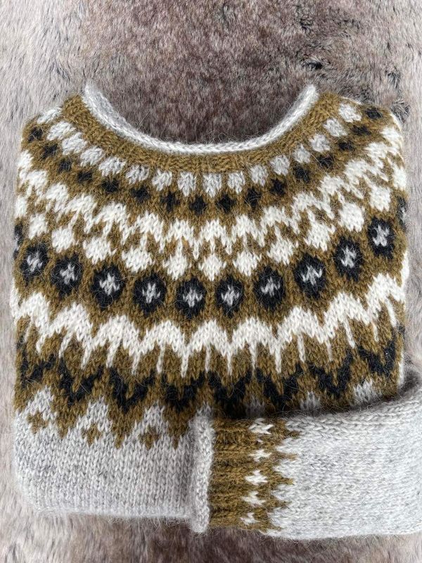 Riddari light  ash heather - garnpakke