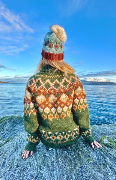 Hovedbilde Karitagenseren - grønn garnpakke