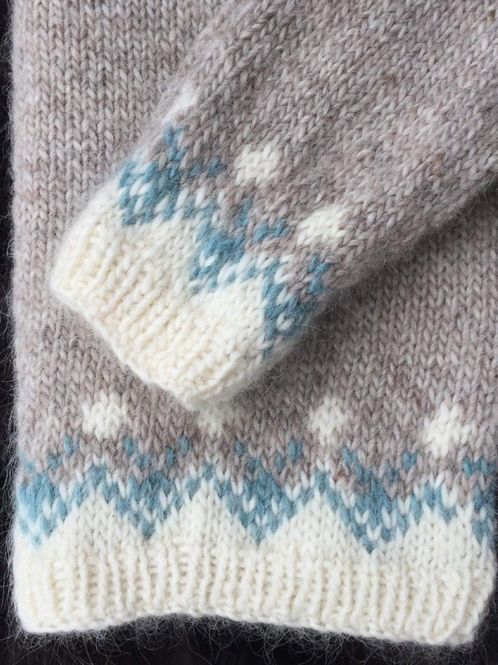 Hovedbilde DALUR oatmeal heather - garnpakke