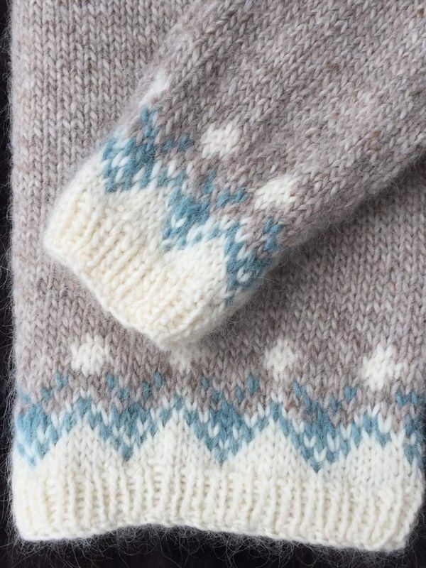 DALUR oatmeal heather - garnpakke