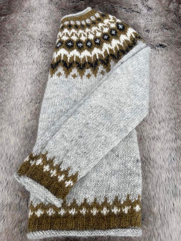 Riddari light  ash heather - garnpakke