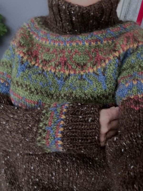 ALASUQ POLAR mocca tweed - garnpakke