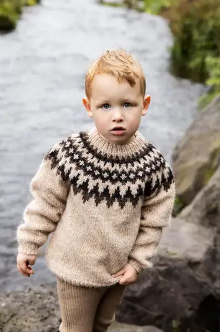 Hovedbilde Æsa barn - Lopi oppskrift 41-25 