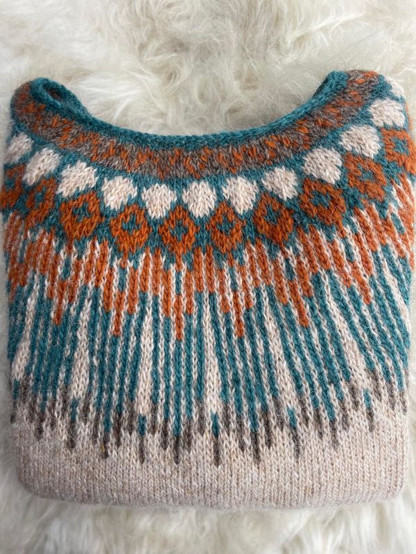 Hopi genser straw - garnpakke  