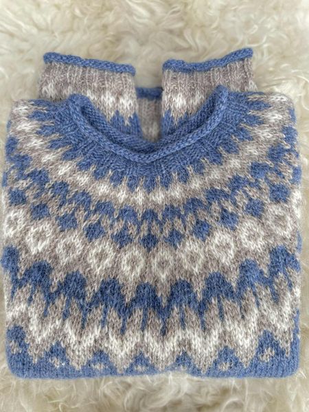 Hovedbilde Riddari fjordblue - garnpakke