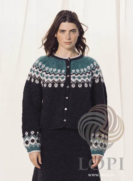 Hovedbilde Punktar - garnpakke mørk